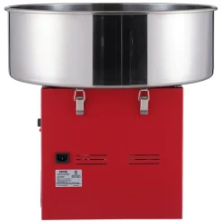 VEVOR Electric Cotton Candy Machine, 1000W Candy Floss Maker, Commercial Cotton Candy Machine with Stainless Steel Bowl, Sugar Scoop, and Drawer, Perfect for Home Kids Birthday, Family Party, Red