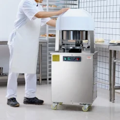 VEVOR Electric Dough Divider, 20PCS Automatic Dough Dividing Cutting Machine, 2.12oz - 9.17oz Equal Dough Cutter with Pure Copper Motor and 304 Stainless Steel Tray, for Bakery, Restaurant