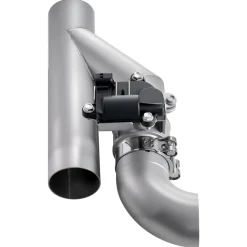 VEVOR Electric Exhaust Cutout, 2.5 Inch Universal Stainless Steel Exhaust Valve Kit with One Controller Remote Kit, Cut Out Valve, Y Pipe, Remote Control & Box, Fits Trucks, Sedans, Sports Cars, SUVs