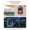 VEVOR Electric Fence Charger, 10kV 3J, AC DC Electric Fence Energizer with LED Indicator, 1.86 Miles Range, Powerful Plug-in Fences Charger, Prevents Wild Animals Intrusion for Livestock Poultry