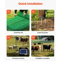 VEVOR Electric Fence Netting, 35