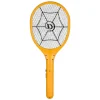 VEVOR Electric Fly Swatter, Zapper Racket with 3 Layers Mesh, Powerful Fly Killer Indoor & Outdoor with 500mAh Battery Rechargeable for Home, Bedroom, Kitchen and Patio, Yellow & Black