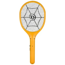 VEVOR Electric Fly Swatter, Zapper Racket with 3 Layers Mesh, Powerful Fly Killer Indoor & Outdoor with 500mAh Battery Rechargeable for Home, Bedroom, Kitchen and Patio, Yellow & Black