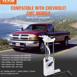 VEVOR Electric Fuel Pump Module Assembly, Compatible with 2005-2017 Chrysler 300, 2008-2017 Dodge Challenger, 2006-2015 Dodge Charger, 2005-2008 Dodge Magnum, V6 V8 2.7L 3.5L 3.6L 5.7L 6.1L 6.4L