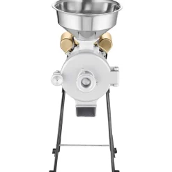 VEVOR Electric Grain Mill Grinder, 3000W Spice Grinders, Commercial Corn Mill with Funnel, Thickness Adjustable Powder Machine, Heavy Duty Feed Flour Cereal Mill Wheat Grinders, Dry & Wet Grinder