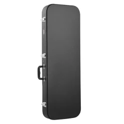VEVOR Electric Guitar Hard Case, 41.3 Inch, Rectangle Wooden Hard-Shell Protective Carrying Case, with Lock Latch, Padding, Accessory Compartment, Key, for 39 Inch Tele/ST Electric Guitars, Yellow