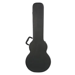 VEVOR Electric Guitar Hard Case, 41.34 in Gourd-Shaped Guitar Hard Case, With Lock Latch Keys Handle, PVC Padding Soft Lining Water-Resistant Hard Shell Guitar Case, for 39 in LES Paul Guitars, Black