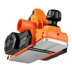 VEVOR Electric Hand Planer, 3-1/4-Inch Cut Width, 7-Amp 16800 RPM Corded Power Handheld Planer for Wood, with Adjustable Cut Depth, 2 Blades, for Woodworking Wood Chamfer DIY Smooth Finish Carpentry