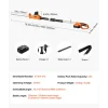 VEVOR Electric Hedge Trimmer, 1200 RPM, 6.2 - 7.8 Ft Extendable, Pole Hedge Trimmer for High Branch, 20V Battery, Cordless Hedge Trimmer with 20 in Blade, 5 Angles Adjustable for Yard Garden