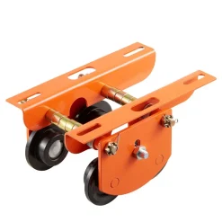 VEVOR Electric Hoist Manual Trolley, 1100 lbs/0.5 Ton Load for PA200 PA250 PA300 PA400 PA500, Push Beam Trolley with Dual Wheels, 2.68