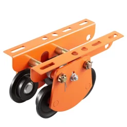 VEVOR Electric Hoist Manual Trolley, 2200 lbs/1 Ton Load for PA600 PA700 PA800 PA900 PA1000, Push Beam Trolley with Dual Wheels, 2.68