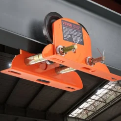 VEVOR Electric Hoist Manual Trolley, 1100 lbs/0.5 Ton Capacity for PA200 PA250 PA300 PA400 PA500, Push Beam Trolley with Dual Wheels, 2.36