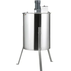 VEVOR Electric Honey Extractor, 4/8 Frames Honey Spinner Extractor, Stainless Steel Beekeeping Extraction, Apiary Centrifuge Equipment with Height Adjustable Stand, Honeycomb Drum Spinner with Lid