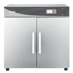VEVOR Electric Hot Box Food Warmer, 4-Tier Commercial Warming Cabinet with Water Tray, Double-Door and Adjustable Shelves, Stainless Steel Food Warmer Cabinet, for Restaurant, Kitchen, Pizza, Chicken