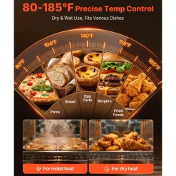 VEVOR Electric Hot Box Food Warmer, 16-Tier Commercial Warming Cabinet with Water Tray, Single-Door and Adjustable Shelves, Stainless Steel Food Warmer Cabinet, for Restaurant, Kitchen, Pizza, Chicken