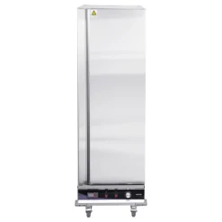 VEVOR Electric Hot Box Food Warmer, 16-Tier Commercial Warming Cabinet with Water Tray, Single-Door and Adjustable Shelves, Stainless Steel Food Warmer Cabinet, for Restaurant, Kitchen, Pizza, Chicken