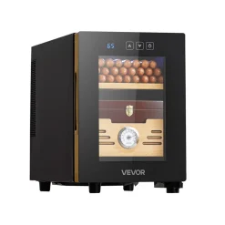 VEVOR Electric Humidor, 288L, 1700 Counts Electric Cigar Humidor Cabinet with Compressor Cooling, Constant Humidity & Temperature Control, Spanish Cedar Wood Shelves & Drawers, 7 Layers, for Household