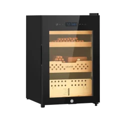 VEVOR Electric Humidor, 60L, 350 Counts Electric Cigar Humidor Cabinet with Compressor Cooling, Constant Humidity & Temperature Control, Spanish Cedar Wood Shelves & Drawers, 3 Layers, for Household