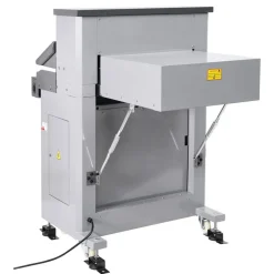 VEVOR Electric Hydraulic Paper Cutter, Heavy Duty Paper Cutter Machine, 1.57 in / 40 mm Cutting Thickness, 18 in / 457.2 mm Cutting Width, Industrial Paper Trimmer with Button Control