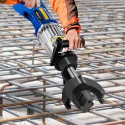 VEVOR Electric Hydraulic Rebar Bender, 1.2 KW 0.9 inch 22 mm Hand Held Rebar Bender 110 V Portable Electric Rebar Bender, within 5 s