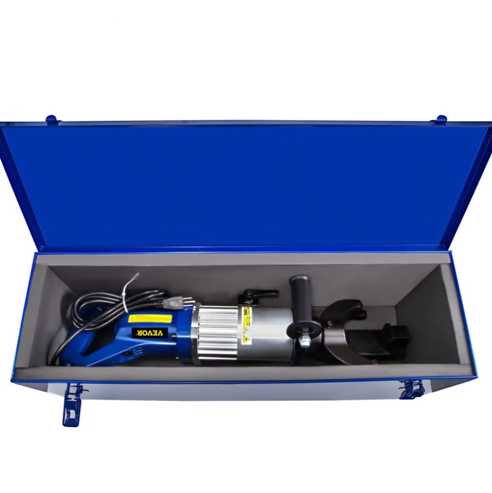 VEVOR Electric Hydraulic Rebar Bender, 1.2 KW 0.9 inch 22 mm Hand Held Rebar Bender 110 V Portable Electric Rebar Bender, within 5 s