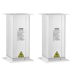 VEVOR Electric Lifting Column System, 260 lbs Lift Table, 14.2-31.1 in Height Range, Three-stage Adjustable Desk Column, Telescopic Table Leg, Comes with Power-Supply Option to Control up/Down Motion