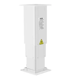 VEVOR Electric Lifting Column System, 176 lbs Lift Table, 14.2-31.1 in Height Range, Three-stage Adjustable Desk Column, Telescopic Table Leg, Comes with Power-Supply Option to Control up/Down Motion