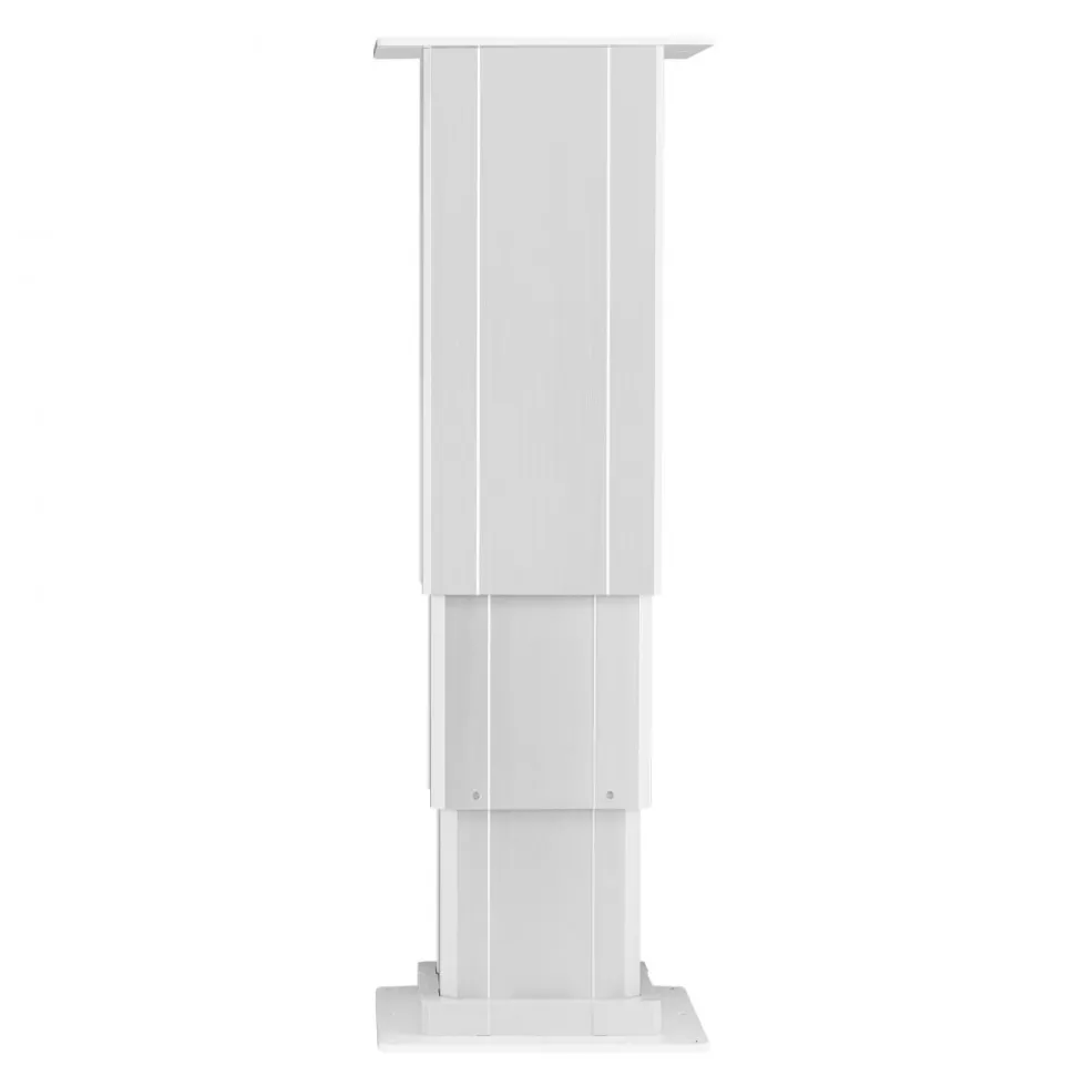 VEVOR Electric Lifting Column System, 176 lbs Lift Table, 14.2-31.1 in Height Range, Three-stage Adjustable Desk Column, Telescopic Table Leg, Comes with Power-Supply Option to Control up/Down Motion
