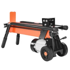 VEVOR Electric Log Splitter, 6.5 Tons Electric Wood Splitter, 1500W 15 Amp Motor, Portable Firewood Splitting Machine with 6" Wheels, Wood Splitters for Forestry Harvesting, Efficient & Secure