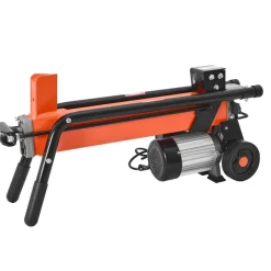VEVOR Electric Log Splitter, 6.5 Tons Electric Wood Splitter, 1500W 15 Amp Motor, Portable Firewood Splitting Machine with 6