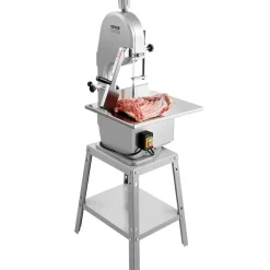 VEVOR Electric Meat Saw, 1800W Stainless Vertical Cutter, 19.1
