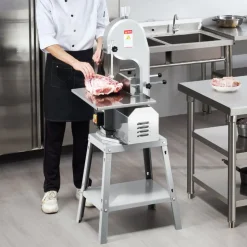 VEVOR Electric Meat Saw, 1800W Stainless Vertical Cutter, 19.1