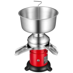 VEVOR Electric Milk Cream Separator, 60L/H Output 10500RPM Milk Cream Centrifugal Separator, 304 Stainless Steel Goat Cow Milk Skimmer Separating Machine with 4.5L Bowl Capacity (40W, 100-240V)