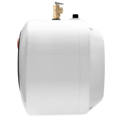 VEVOR Electric Mini-Tank Water Heater 8-Gallon Tank, 1440W Hot Water Boiler Storage, Safety Temperature Pressure Valve Easy Install, for Kichen Bathroom Restaurant, Shelf Wall Floor Mounted
