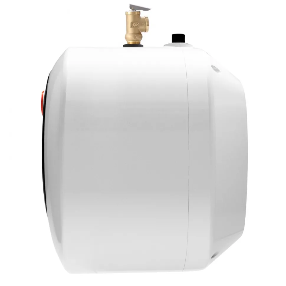 VEVOR Electric Mini-Tank Water Heater 8-Gallon Tank, 1440W Hot Water Boiler Storage, Safety Temperature Pressure Valve Easy Install, for Kichen Bathroom Restaurant, Shelf Wall Floor Mounted