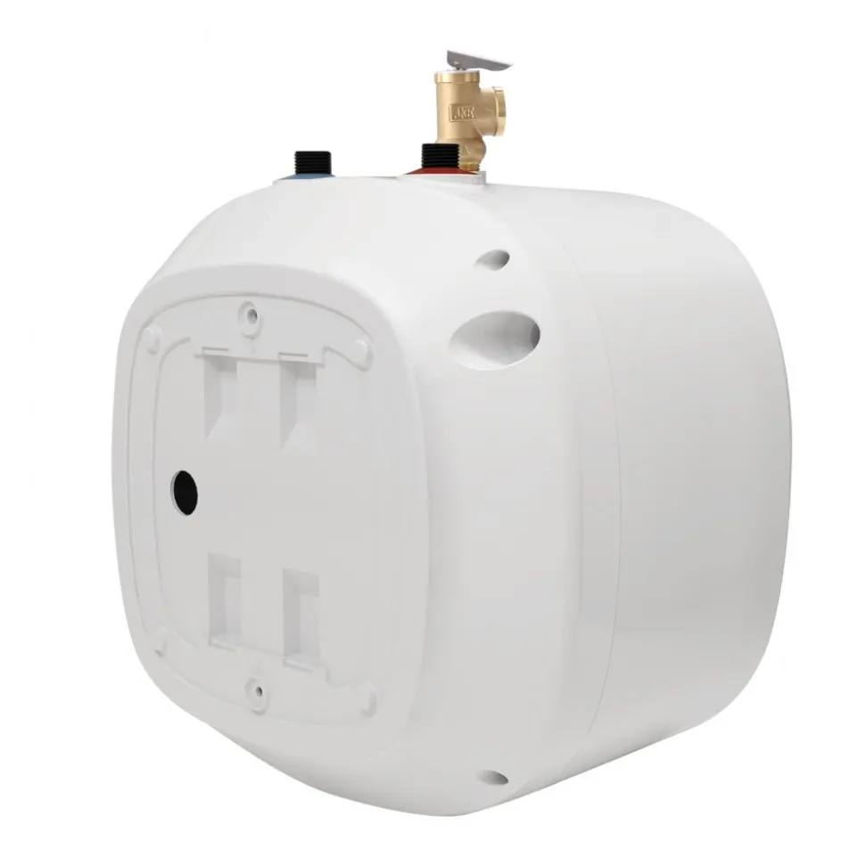 VEVOR Electric Mini-Tank Water Heater 8-Gallon Tank, 1440W Hot Water Boiler Storage, Safety Temperature Pressure Valve Easy Install, for Kichen Bathroom Restaurant, Shelf Wall Floor Mounted