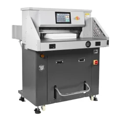 VEVOR Electric Paper Cutter, Metal Hydraulic Paper Cutter Machine, 26 inch Cutting Width, 3.94 inch Cutting Thickness, Large Size Electric Guillotine Trimmer with Infrared Function and Spare Blade