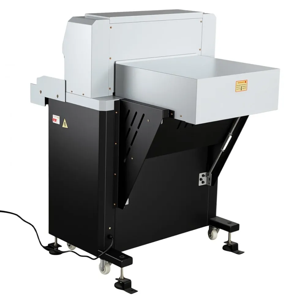 VEVOR Electric Paper Cutter, 1100W Heavy Duty Paper Cutter Machine With 20.28 in Cutting Width, 3.15 in Cutting Thickness, Electric Guillotine Trimmer with Casters and 7 in Touchscreen, for Print Shop