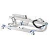 VEVOR Electric Patient Lift, Folding Patient Transfer Lift with U-Shaped Sling, Height & Width Adjustable Medical Transfer Assist with 4 Wheels & Handle Controller for Disabled Bedridden, 400LBS