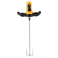 VEVOR Electric Power Trowel, 800W Concrete Finishing Machine Corded with Mixing Rod, 6-Speed Adjustable 120–200 RPM, Steel & Plastic Trowel Discs, Extension Handle, Floor Smoothing Cement Finisher