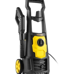 VEVOR Electric Power Washer, 2000 PSI, Max 1.65 GPM Pressure Washer with 20 ft Hose & Reel, 5 Quick Connect Nozzles, Foam Cannon, Portable to Clean Patios, Cars, Fences, Driveways, ETL Listed