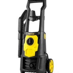 VEVOR Electric Power Washer, 2000 PSI, Max 1.65 GPM Pressure Washer with 20 ft Hose & Reel, 5 Quick Connect Nozzles, Foam Cannon, Portable to Clean Patios, Cars, Fences, Driveways, ETL Listed