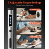 VEVOR Electric Precision Screwdriver Set, 52 Magnetic Bits, Mini Electric Screwdriver with Magnetic Storage Box, S2 Steel Bits, LED Light, Type-C Charging, for Phone, Laptop, and Electronics Repair