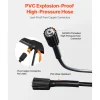 VEVOR Electric Pressure Washer, Max 2000 PSI and 2.8 GPM, High Power Pressure Cleaning Machine with 4 Quick Connect Nozzles and a Foam Cannon, Ideal for Cars/Fences/Driveways/Patios/Home Cleaning