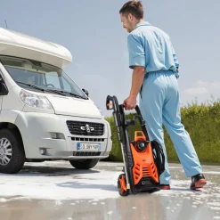 VEVOR Electric Pressure Washer, Max 4500 PSI and 3.2 GPM With Pressure Adjustment, High Power Pressure Cleaning Machine with 4 Quick Connect Nozzles, for Cars/Fences/Driveways/Patios/Home Cleaning