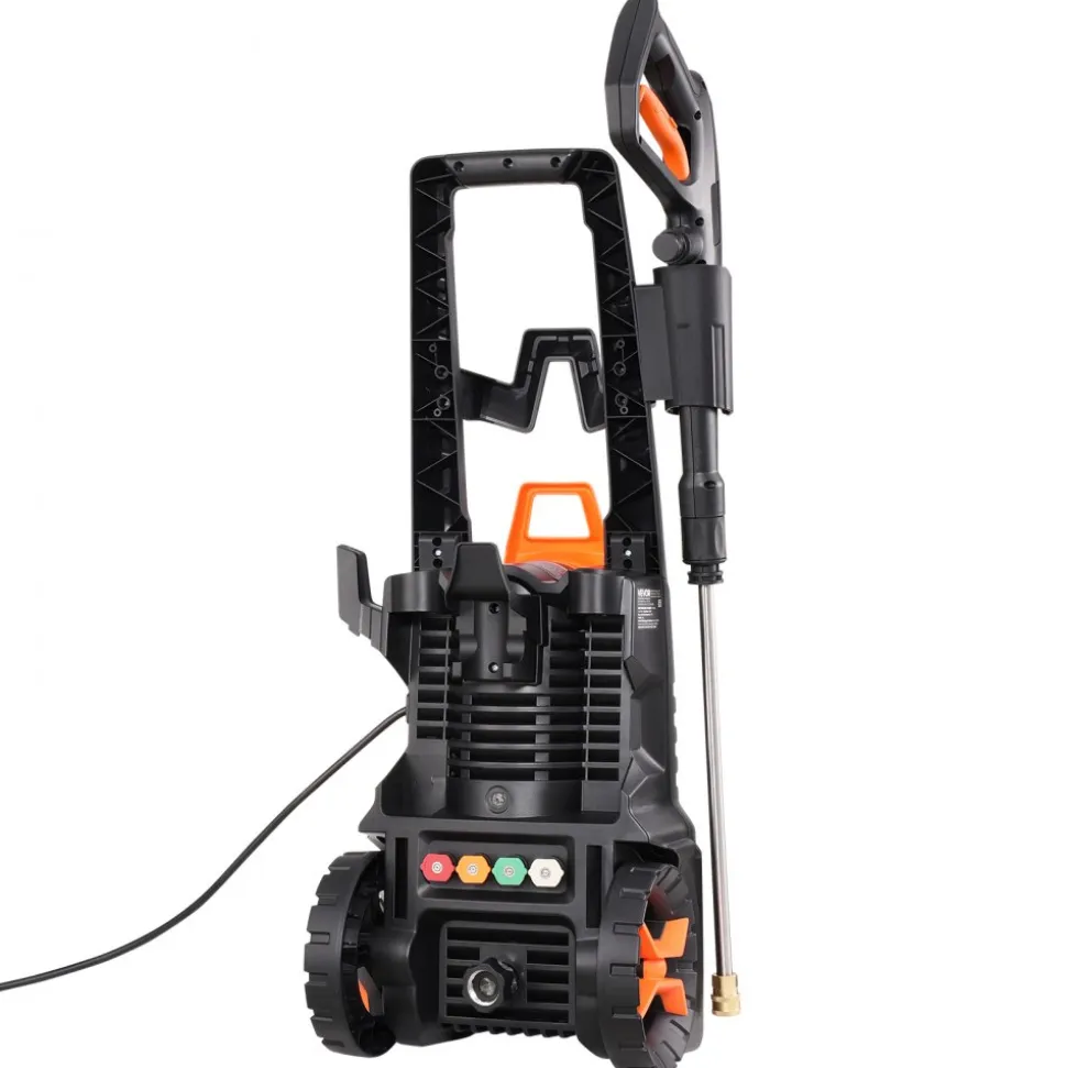 VEVOR Electric Pressure Washer, Max 4500 PSI and 3.2 GPM With Pressure Adjustment, High Power Pressure Cleaning Machine with 4 Quick Connect Nozzles, for Cars/Fences/Driveways/Patios/Home Cleaning