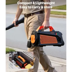 VEVOR Electric Pressure Washer, 2000 Max PSI 1.59 Max GPM, Portable Power Washer with 4 Nozzles, Metal Extension Wand, Built-in Carry Handle, Compact & Flexible for Cars,Driveways,Patios,Fences,Home