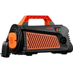 VEVOR Electric Pressure Washer, 2000 Max PSI 1.59 Max GPM, Portable Power Washer with 4 Nozzles, Metal Extension Wand, Built-in Carry Handle, Compact & Flexible for Cars,Driveways,Patios,Fences,Home