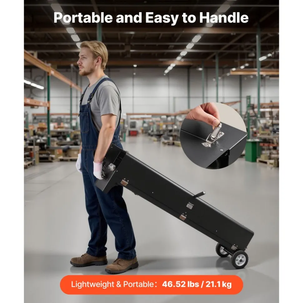 VEVOR Electric PVC Conduit Heater, 1/2" to 4", 2200W Rapid and Even Heating, PVC Bender Heater Pipe Bending Tool with Carrying Handle, Easy to Use, for Construction Crews, DIY Enthusiasts, Workshop