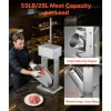 VEVOR Electric Sausage Stuffer, 55 LBS / 25 L Vertical Meat Stuffer, Stepless Speed Control and Foot Pedal, Stainless Steel Heavy Duty Sausage Filler with 5 Stuffing Tubes, for Commercial & Home Use